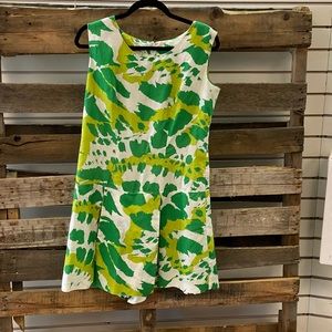 Green medium LIBERTY CIRCLE vintage romper